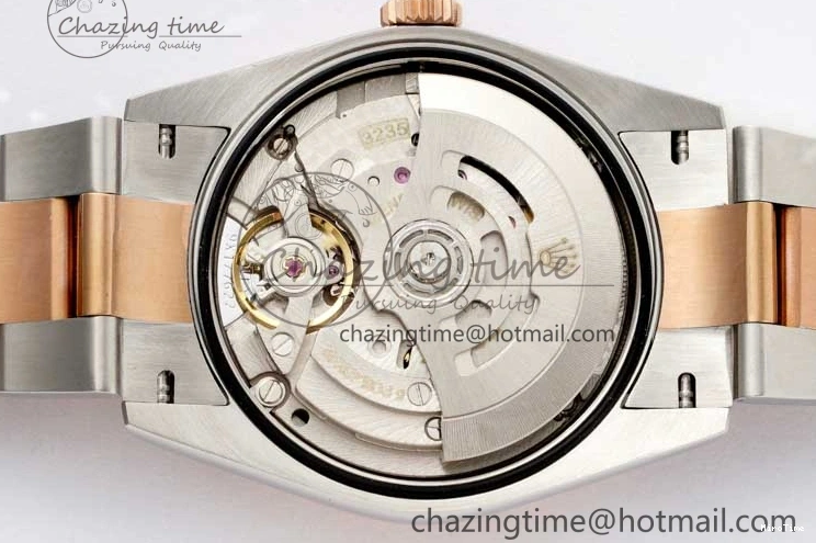 MiroTime 0414 Breathable DateJust 36mm DIWF 1:1 Best Edition 904L Steel Gray Dial on SS RG Oyster Bracelet SA 2310